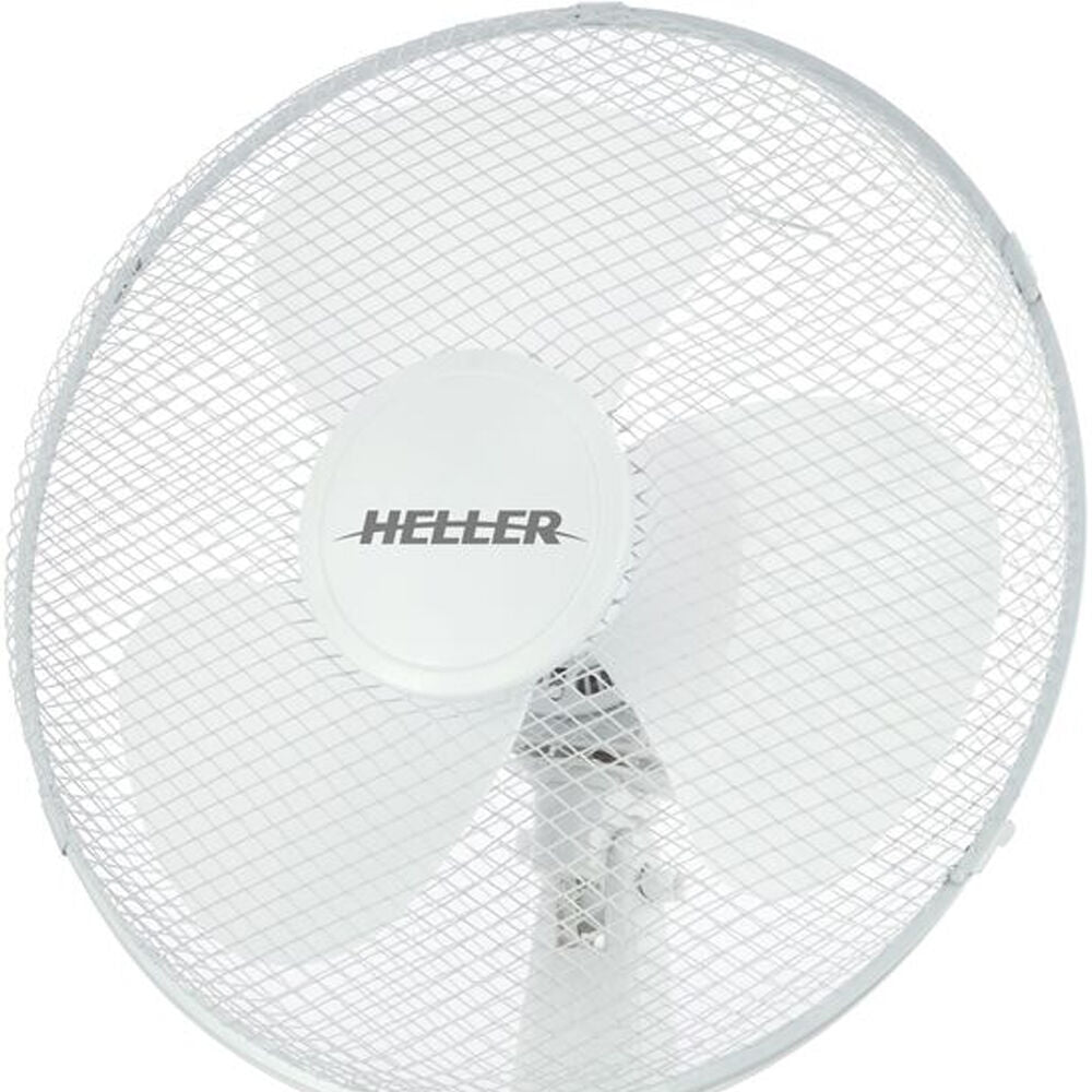 Heller 40cm Adjustable Cooling Air Home/Office Desk Tilting Fan 40W - White — image 2