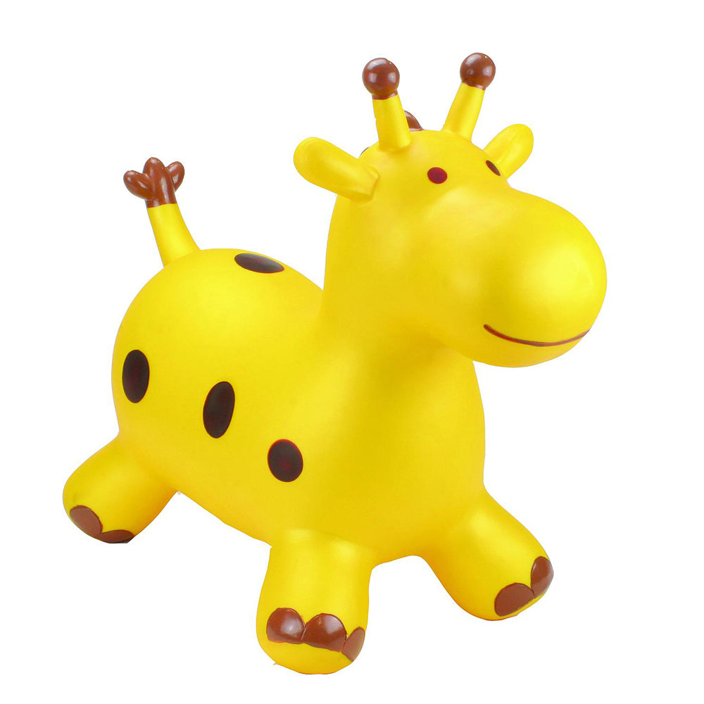 Happy Hopperz Gold Giraffe Kids/Childrens Bouncy Outdoor Toy Ride On 12m+