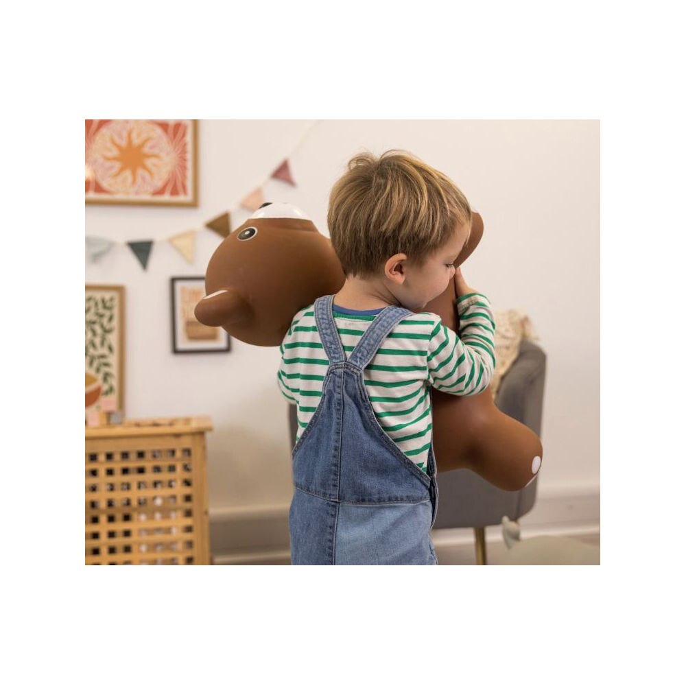 Happy Hopperz Teddy Bear Kids/Toddler Ride-On Bouncy Active Play Toy Brown 12m+ — image 3