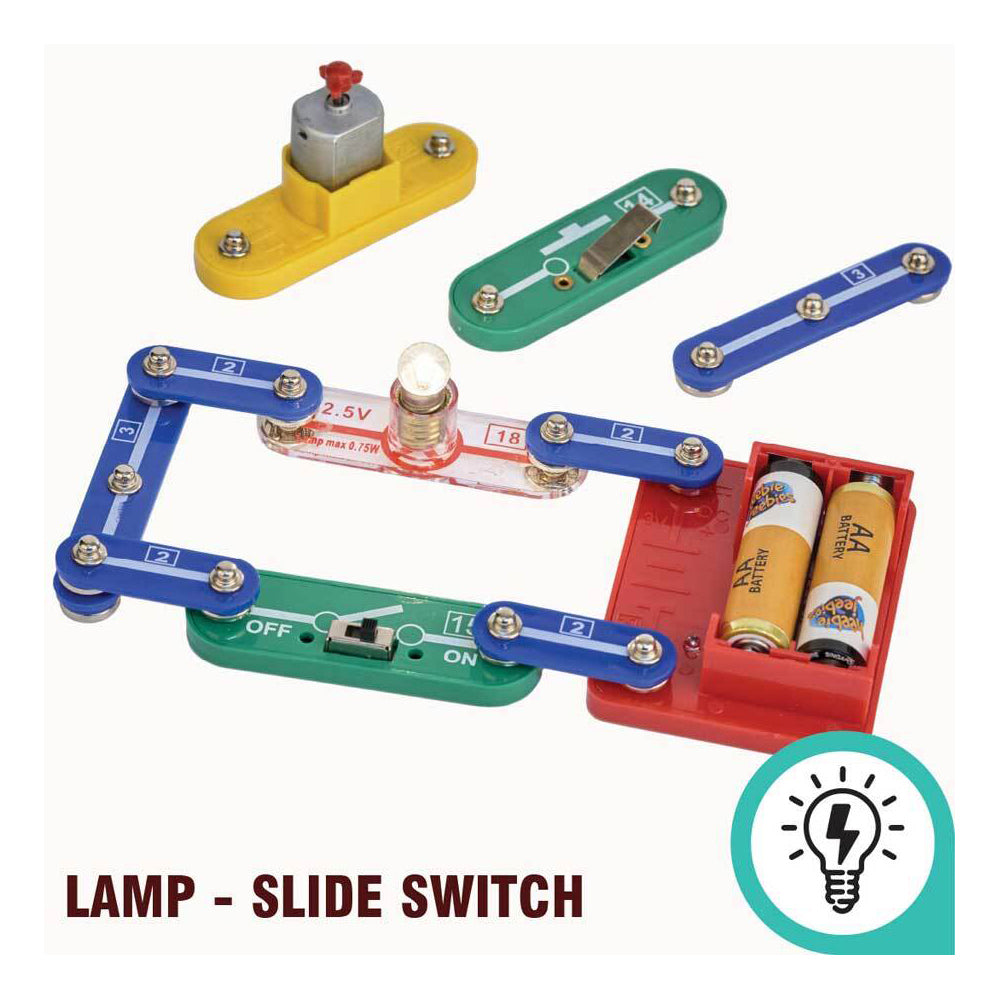 Heebie Jeebies Clip Electric Circuit Starter Lab Kids/Children's Science Set 7+ — image 6