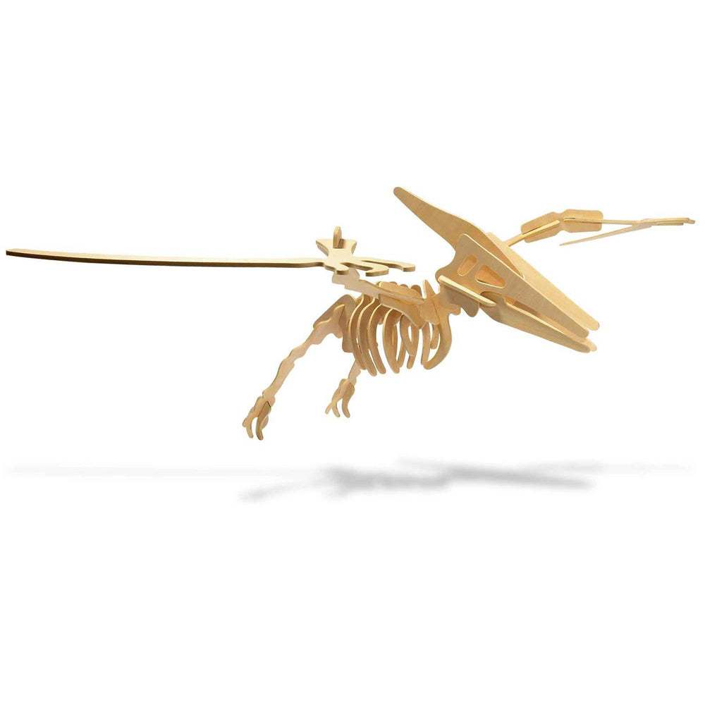 Heebie Jeebies Wood Pteranodon Kit Dinosaur Kids Building Toy 52cm Small 6y+