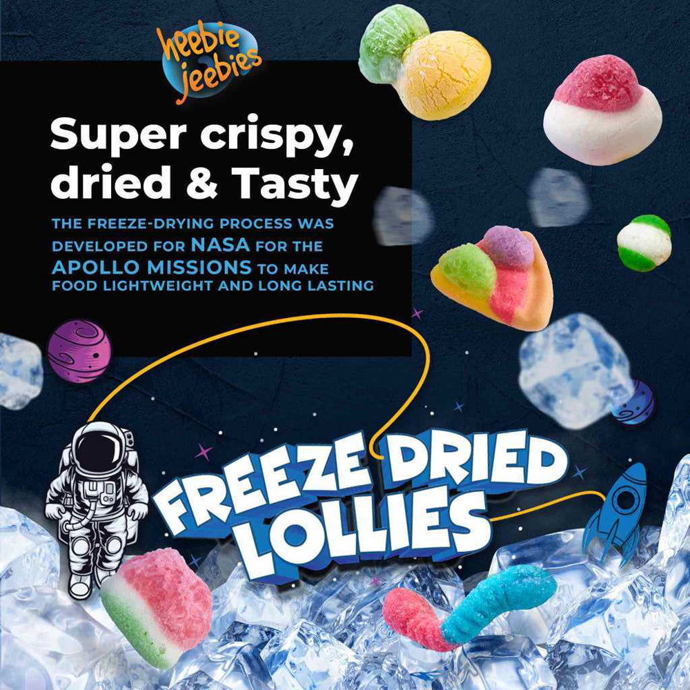 Heebie Jeebies 20g Freeze Dried Nerds Gummy Clusters Confectionery Mini Pack — image 3