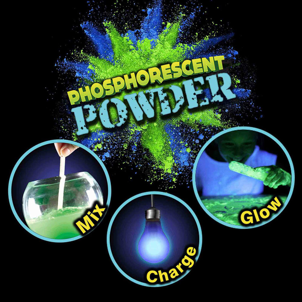 Heebie Jeebies Test Tube Phosphorescent Powder Kids Experiment Toy Assorted 8+ — image 3