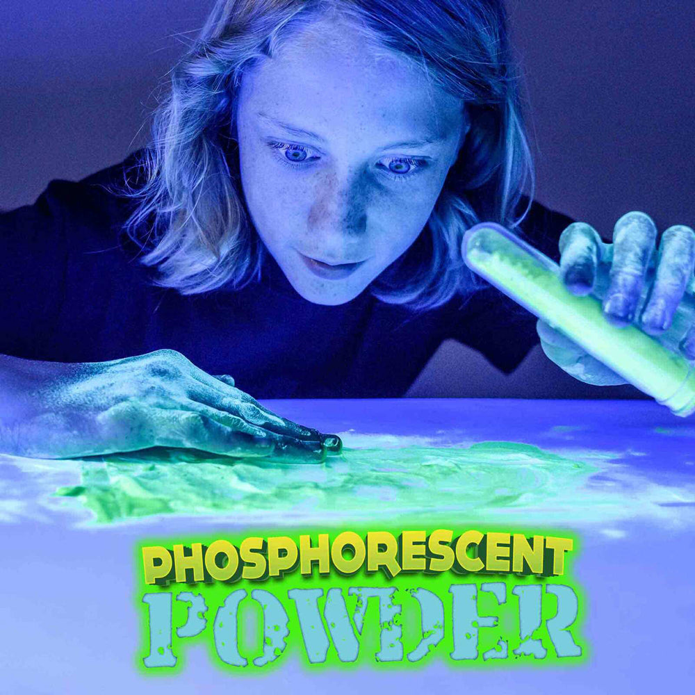 Heebie Jeebies Test Tube Phosphorescent Powder Kids Experiment Toy Assorted 8+ — image 2