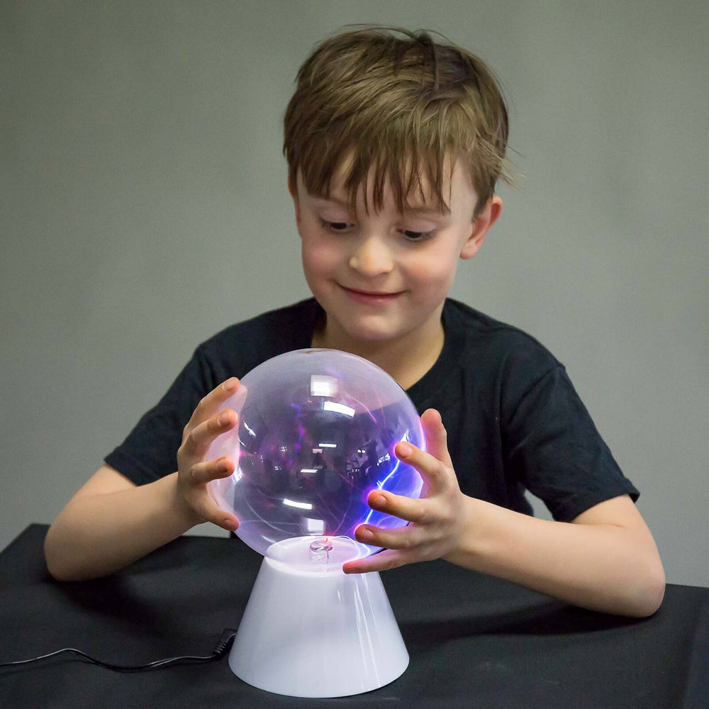 Heebie Jeebies Plasma Ball Tesla's Scientific Lamp w/ 3 Inert Gasses 15cm Dia — image 2