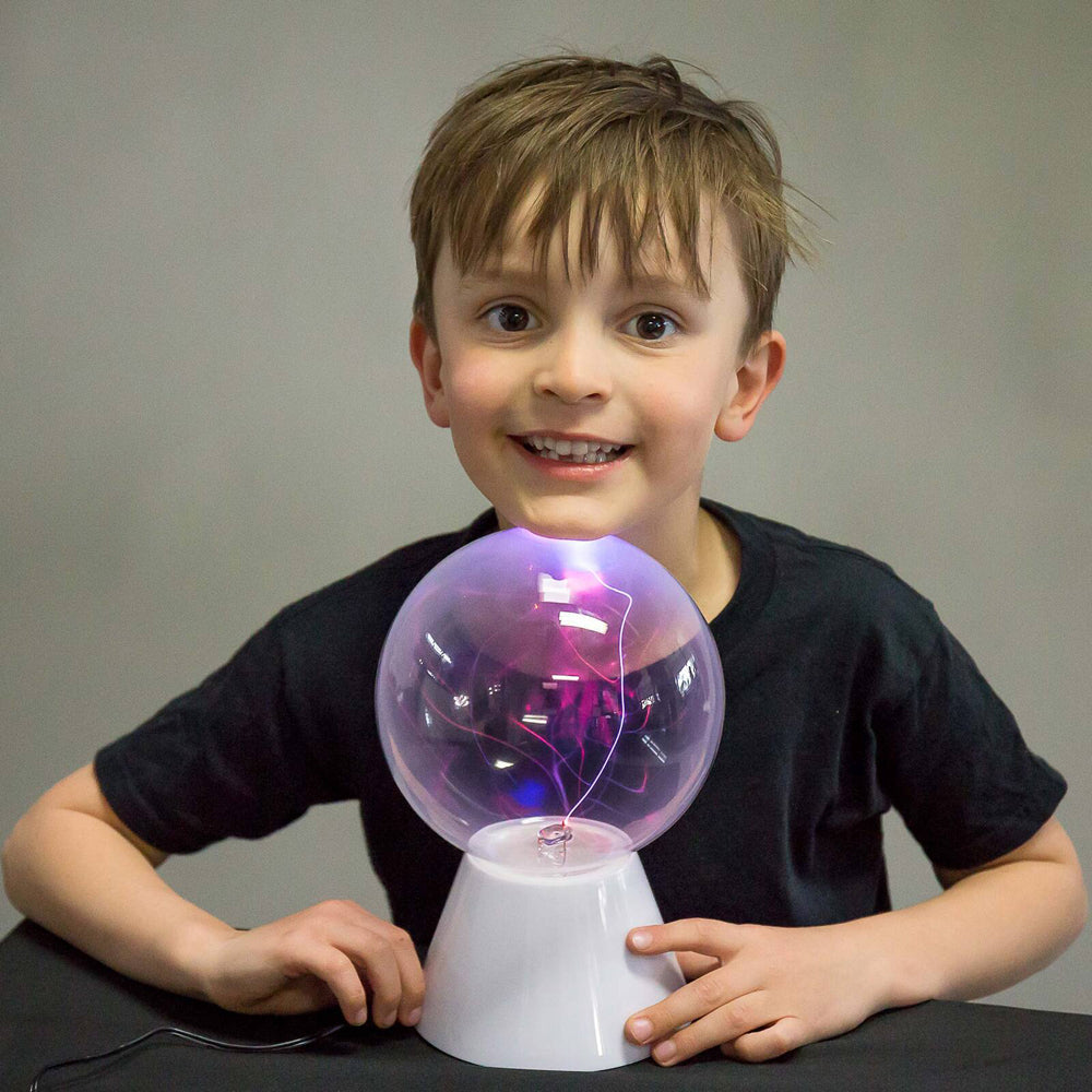Heebie Jeebies Plasma Ball Tesla's Scientific Lamp w/ 3 Inert Gasses 15cm Dia — image 3