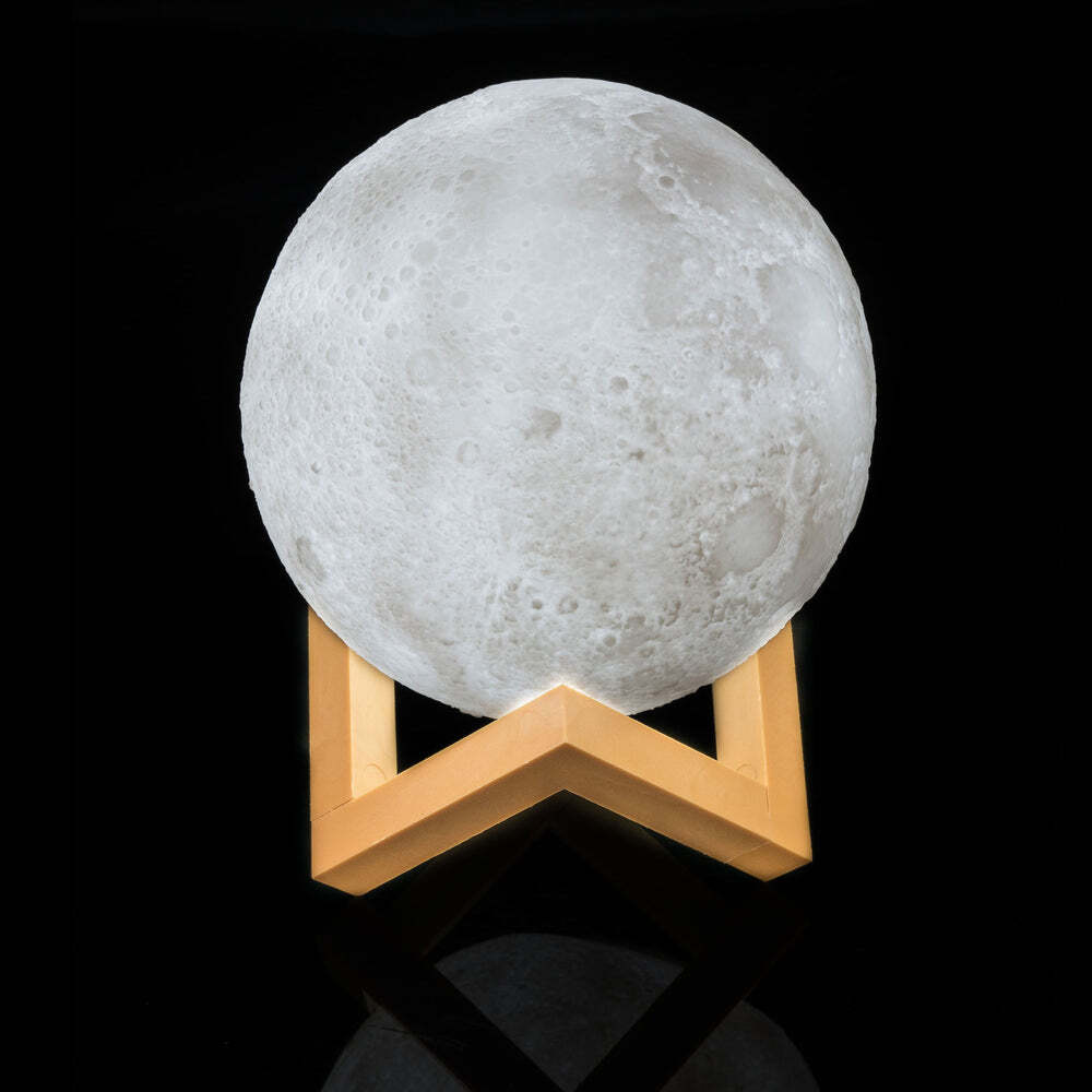 Heebie Jeebies Lunar Moon Lamp Night Light Kids Interactive Science Toy 3+ — image 5