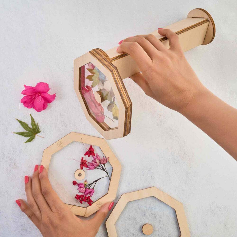 Heebie Jeebies Creator Kaleido Craft Kids Science/Educational Wooden Toy Set 6+ — image 5