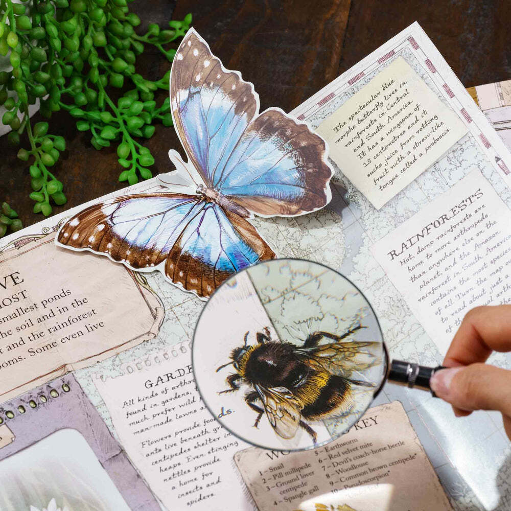 Heebie Jeebies Sherlock Magnifing Glass 75mm Kids Educational Science Toy 3+ — image 4