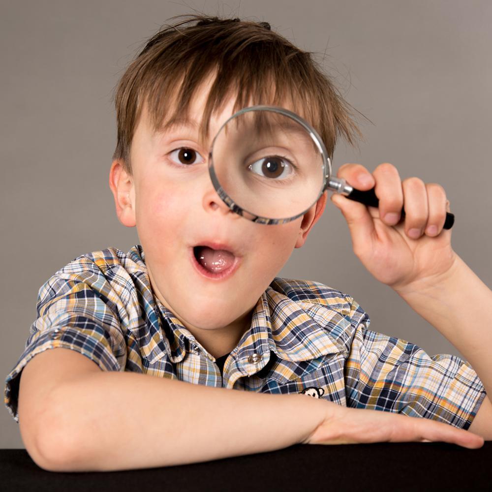 Heebie Jeebies Sherlock Magnifing Glass 75mm Kids Educational Science Toy 3+ — image 2