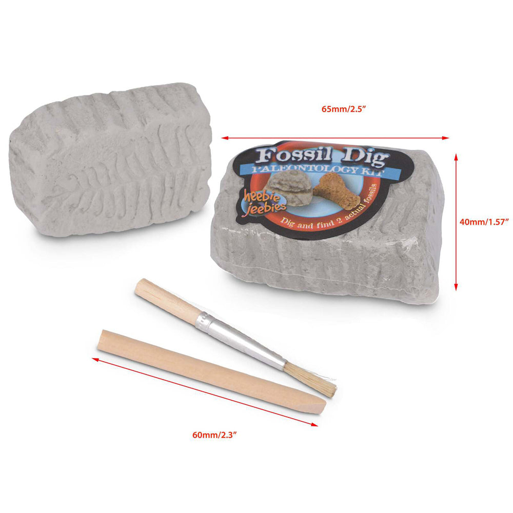 Heebie Jeebies Pocket Money Science Fossil Dig Mini Paleo Kit Kids Toy Assorted — image 3
