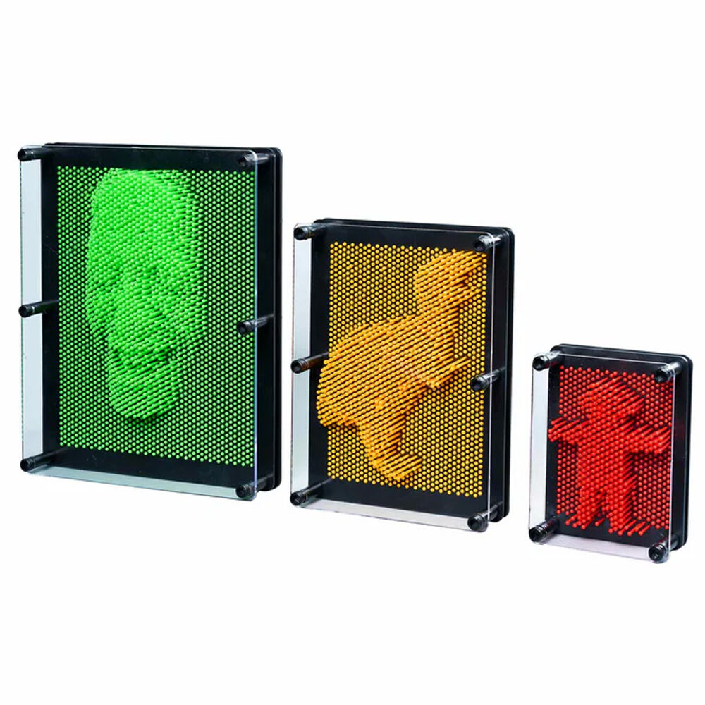 Heebie Jeebies Sensory Toy 5y+ Desktop Pin Sculpture 3D Art Large 20x24cm Assort — image 7