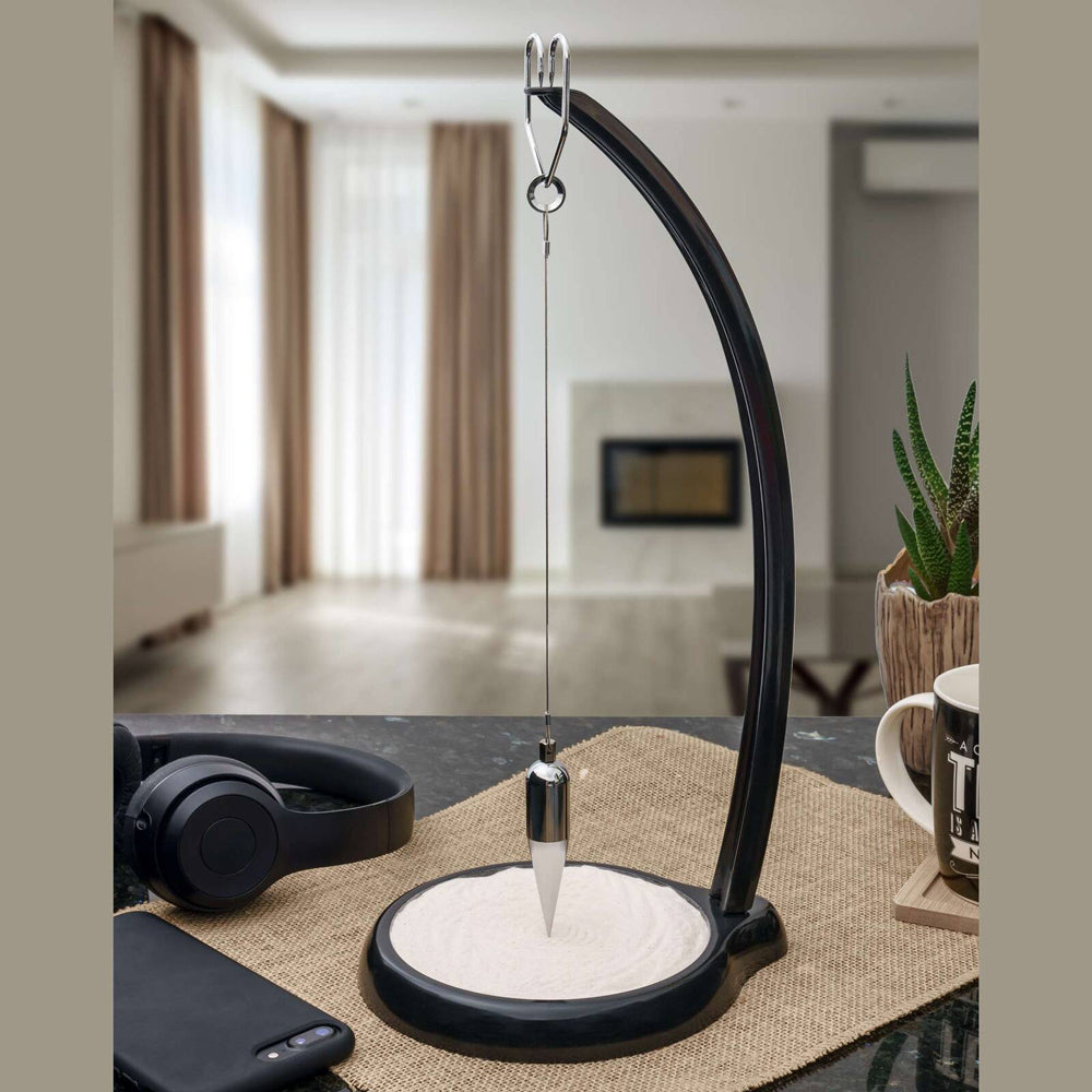 Geek Culture Foucault's Hanging Plastic Sand Pendulum Office Desk Accessory 38cm — image 7