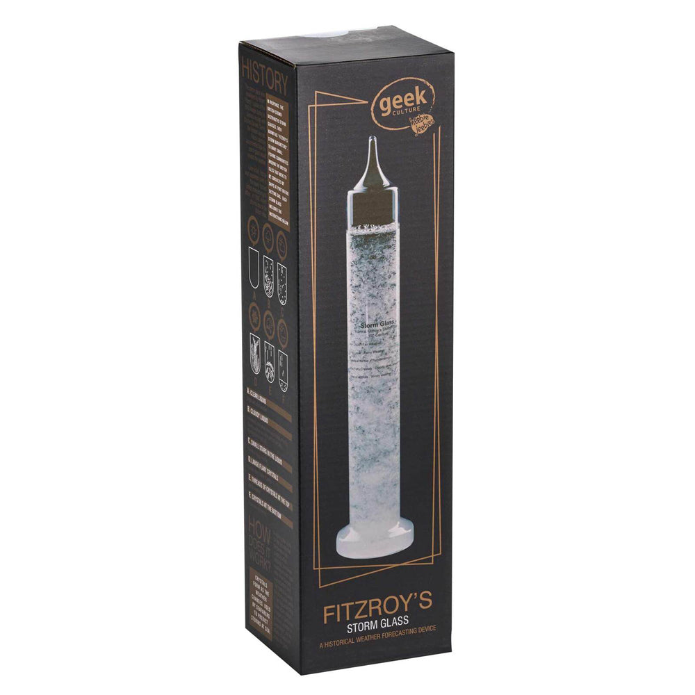 Geek Culture Fitzroy's Storm Glass/Weather Temperature Forecasting Device 28cm — image 2