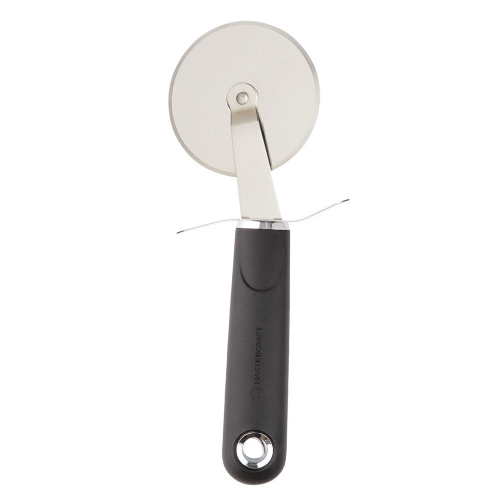 Mastercraft Soft Grip Stainless Steel 7cm Pizza Cutter/Slicer Kitchen Chopper