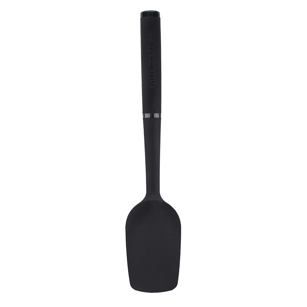 Kitchenaid Nylon Soft Touch 30cm Spatula Cooking Utensil Heat Resistant Black