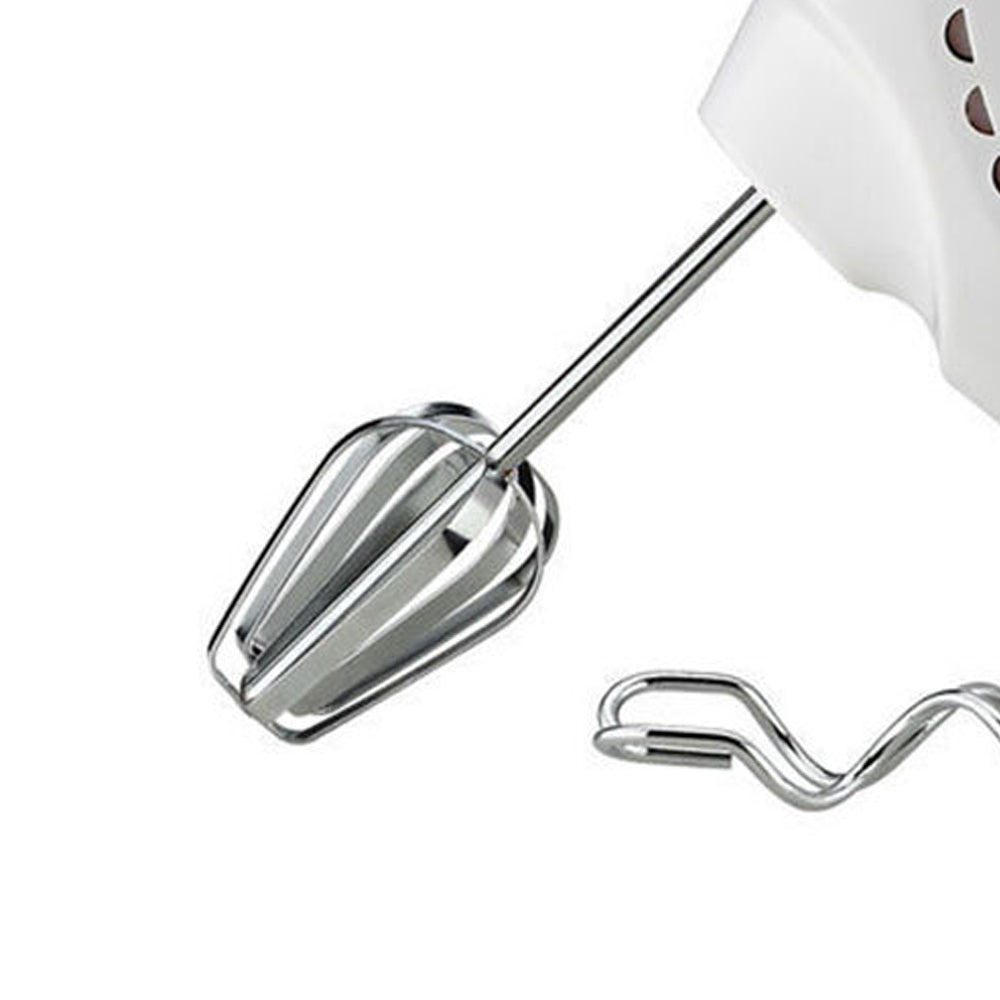Maxim 200W Electric Handheld/Portable Mixer Knead/Whisk w/ Beater/Dough Hooks WH — image 2