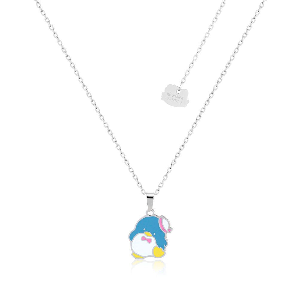 Couture Kingdom Sanrio Tuxedo Sam Necklace 47cm & Stud Earrings 12mm Set Silver — image 2