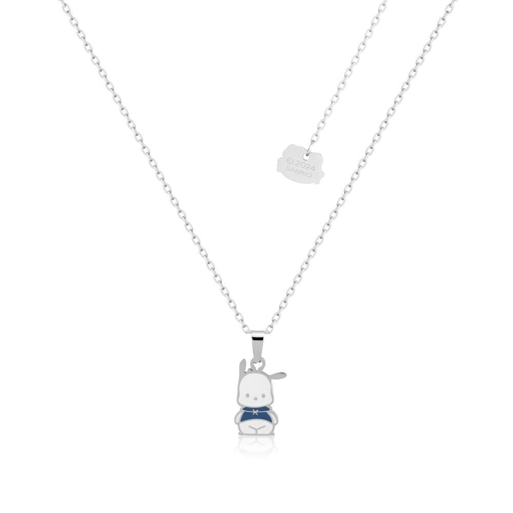Couture Kingdom ECC Sanrio Hello Kitty Pochacco Fashion Necklace 47cm Silver
