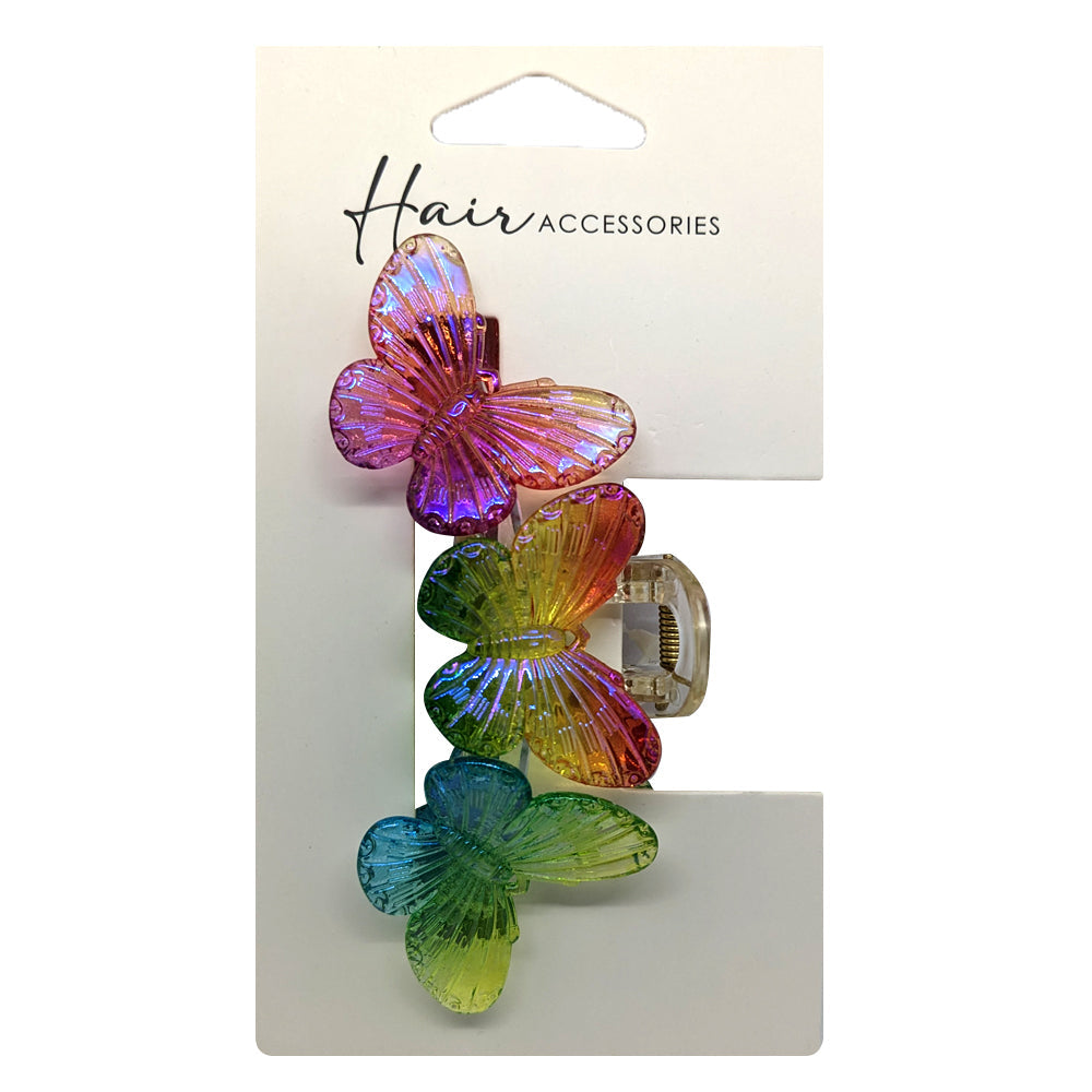 Hair Accessories Melrose Women's Styling/Hold Crab/Claw Clip Butterfly Ombre 9cm