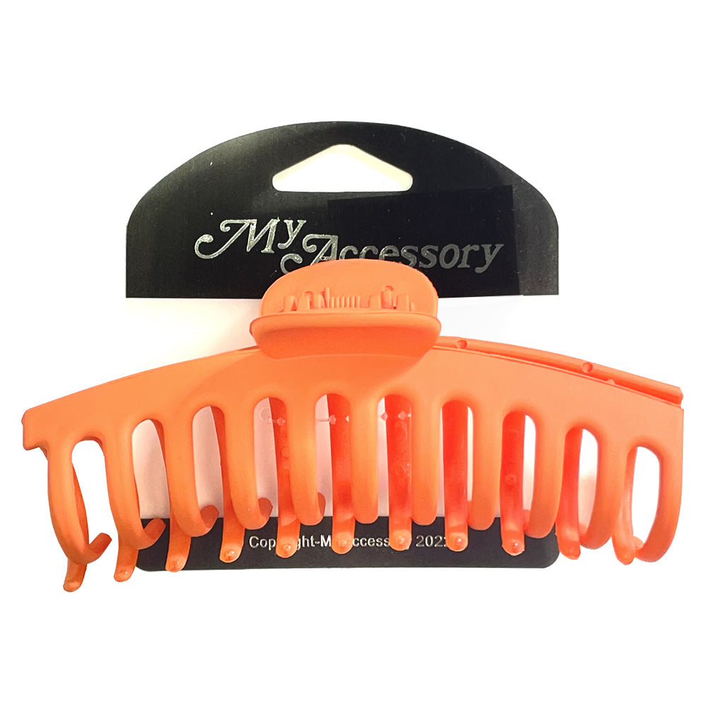 MY Accessory Melrose Styling Claw Hair Clip Barrel Shape Brights Assorted 13cm — image 5