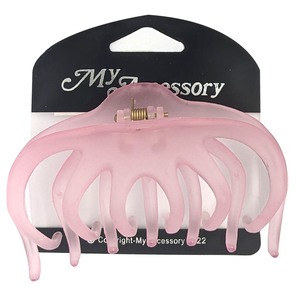 MY Accessory Melrose Hair Styling Clip Octopus Frosted Assorted Accessory 10.5cm — image 2