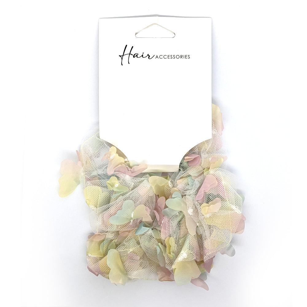 Hair Accessories Scrunchie 14cm Butterfly Decal Organza Women's Styling Assorted — image 2