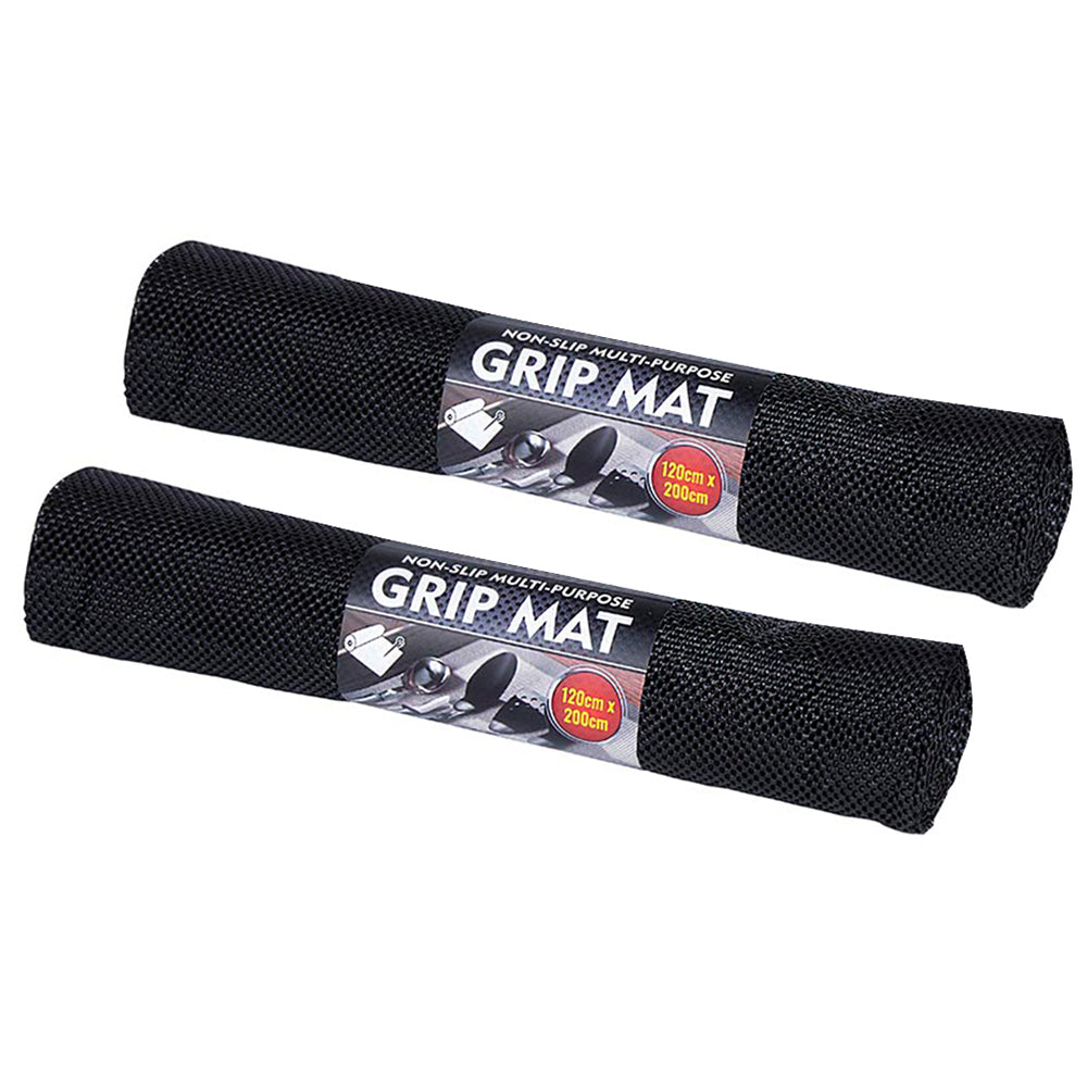 PVC Foaming 150x30cm 200Gsm Non-Slip Home Kitchen Carpet Liners Grip Mat (5 Pack)