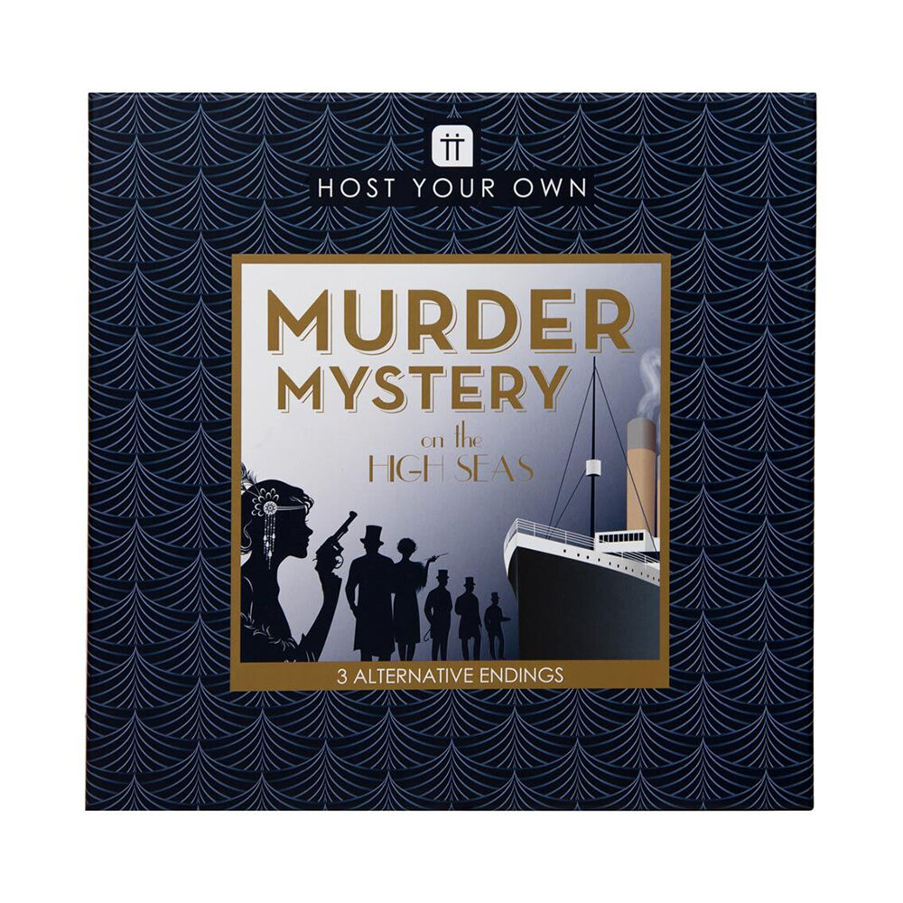 Talking Tables Mystery Host Your Own Murder On The High Seas Board Game