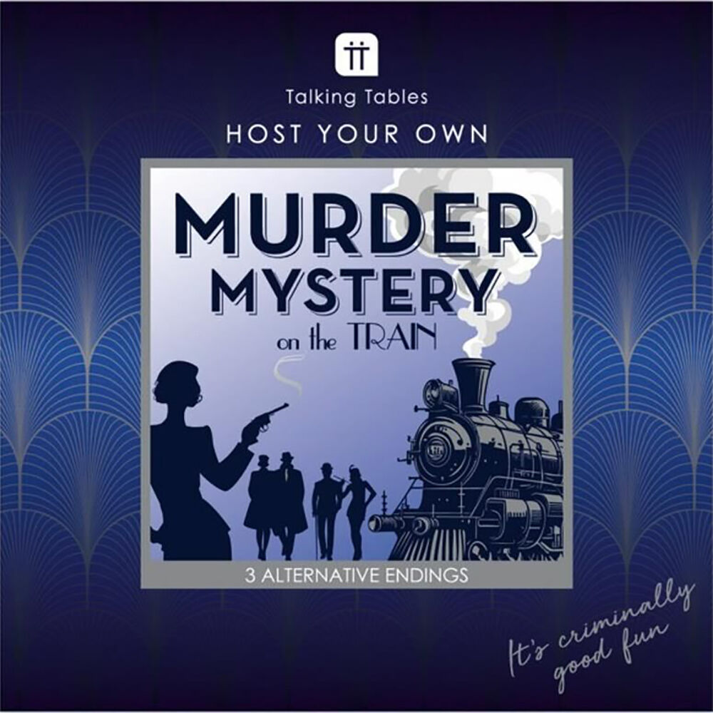 Talking Tables Boardgame Host Your Own Murder Mystery On The Train Version2