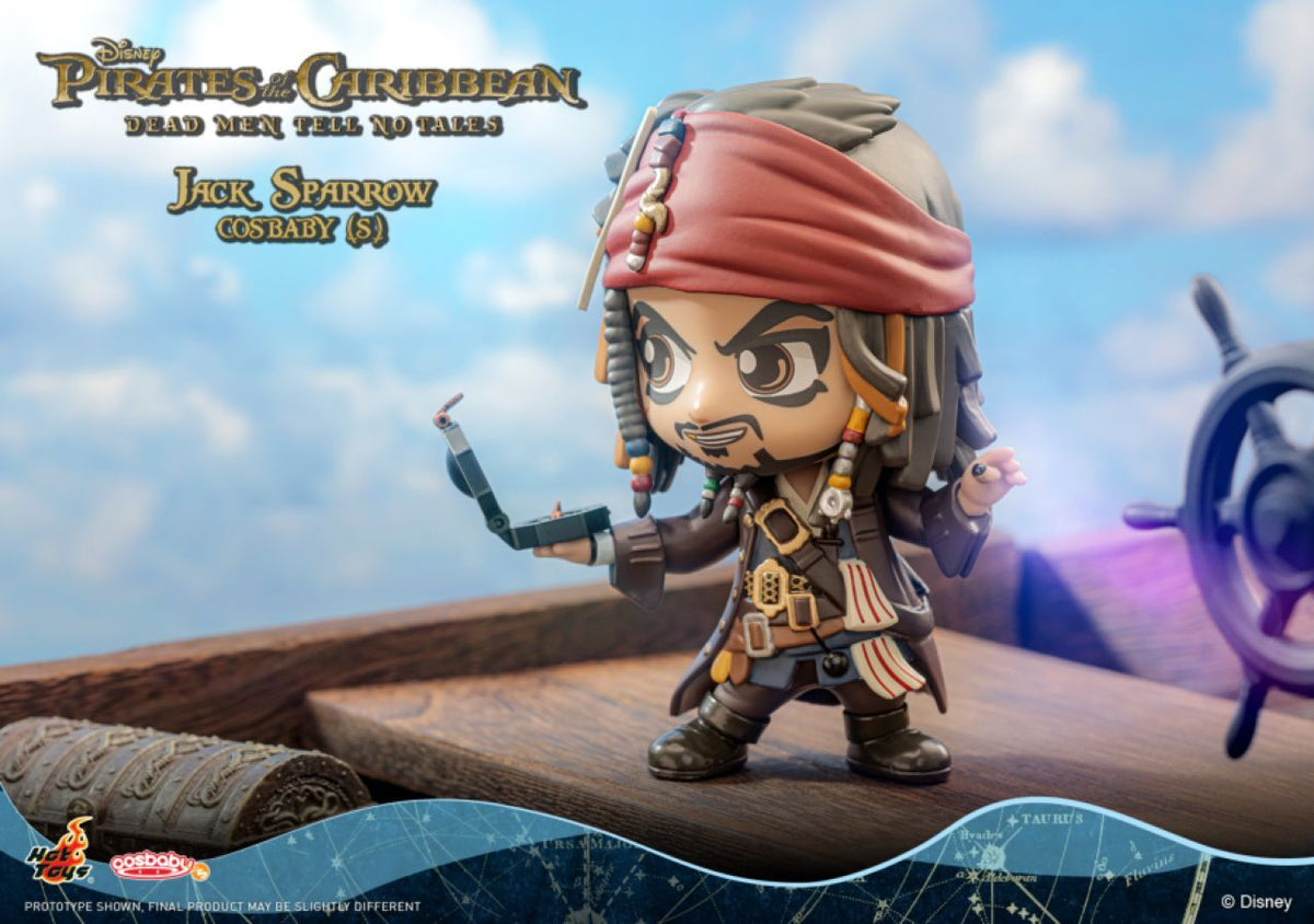 Hot Toys Pirates Of The Caribbean Captain Jack Sparrow Cosbaby Action Figure 11cm — image 3