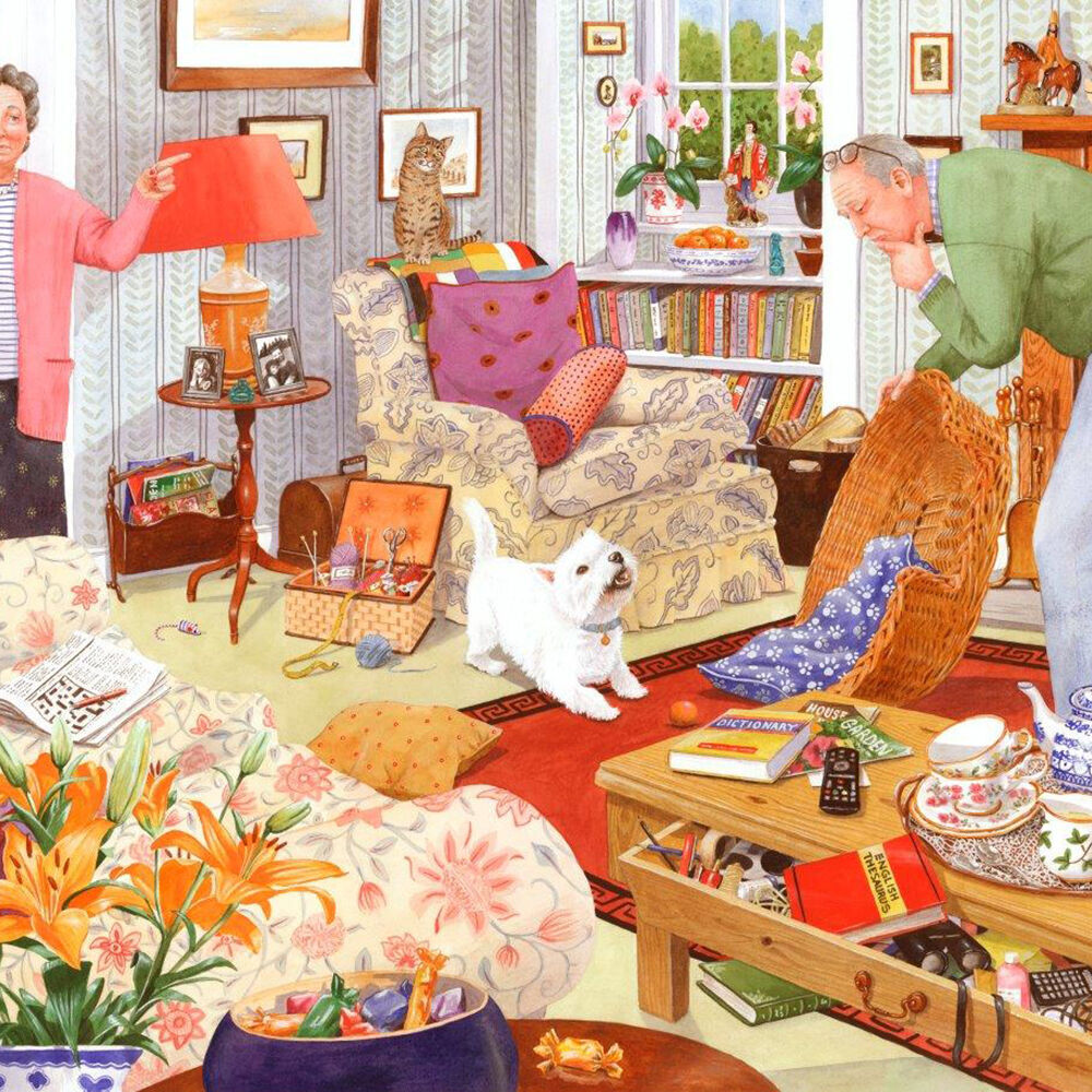 House of Puzzles Where Are My Glasses 48x69cm Jigsaw Puzzle Kids 3y+ (1000 Pieces) — image 2