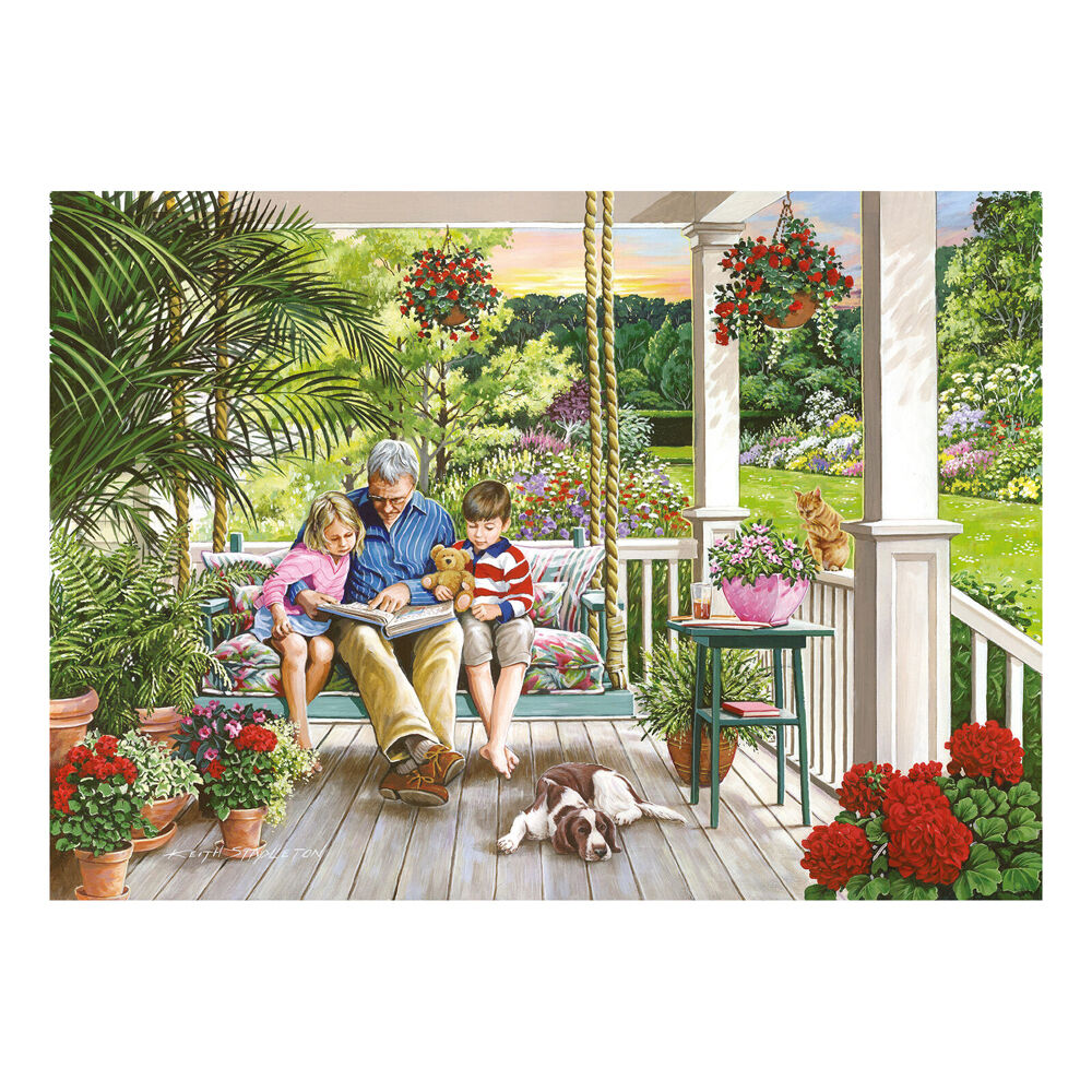 House of Puzzles Storytime 48x69cm Jigsaw Puzzle Kids/Family Toy 3y+ (1000 Pieces) — image 3