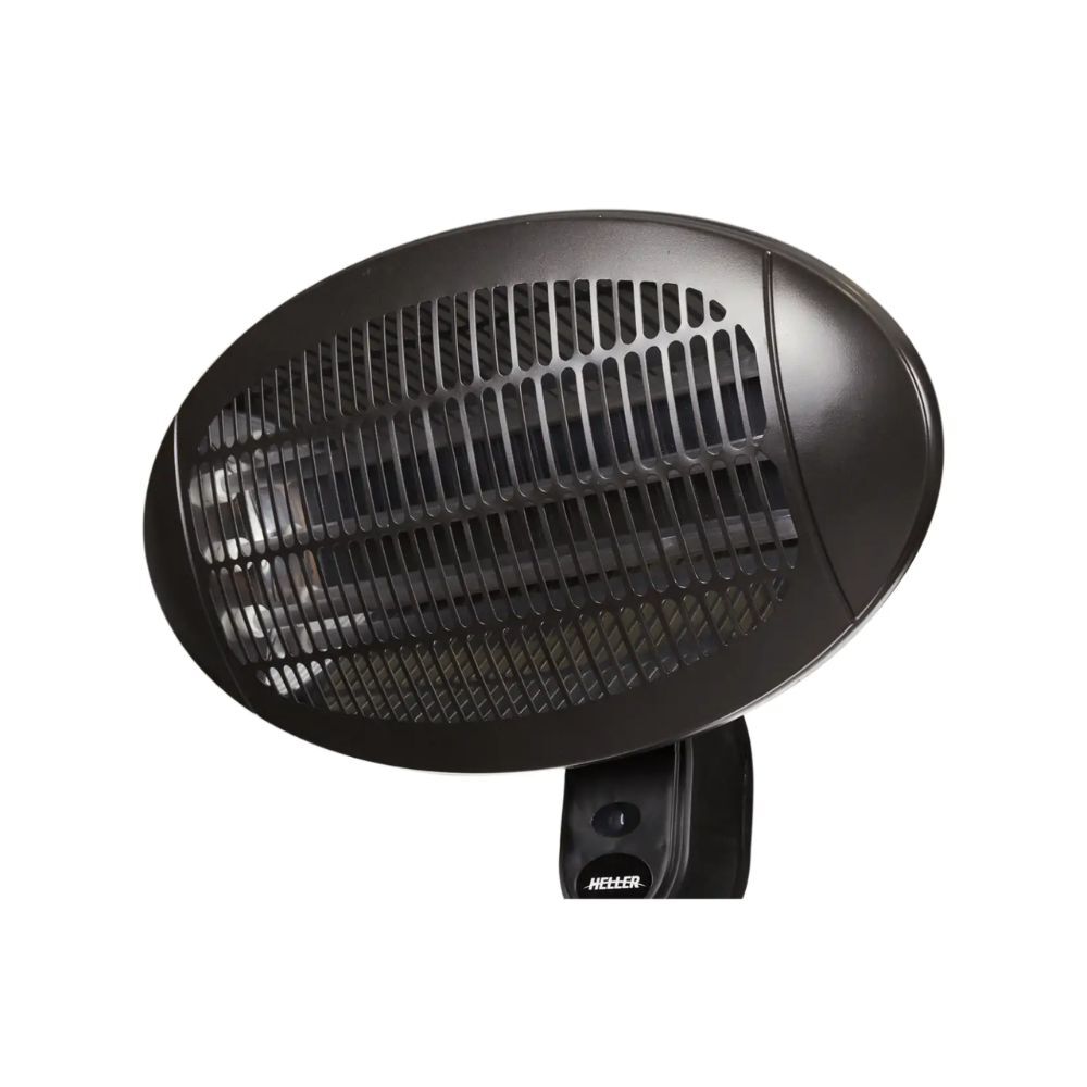 Heller 2000W Portable Indoor/Outdoor Electric Patio Heater/Floor Pedestal — image 2