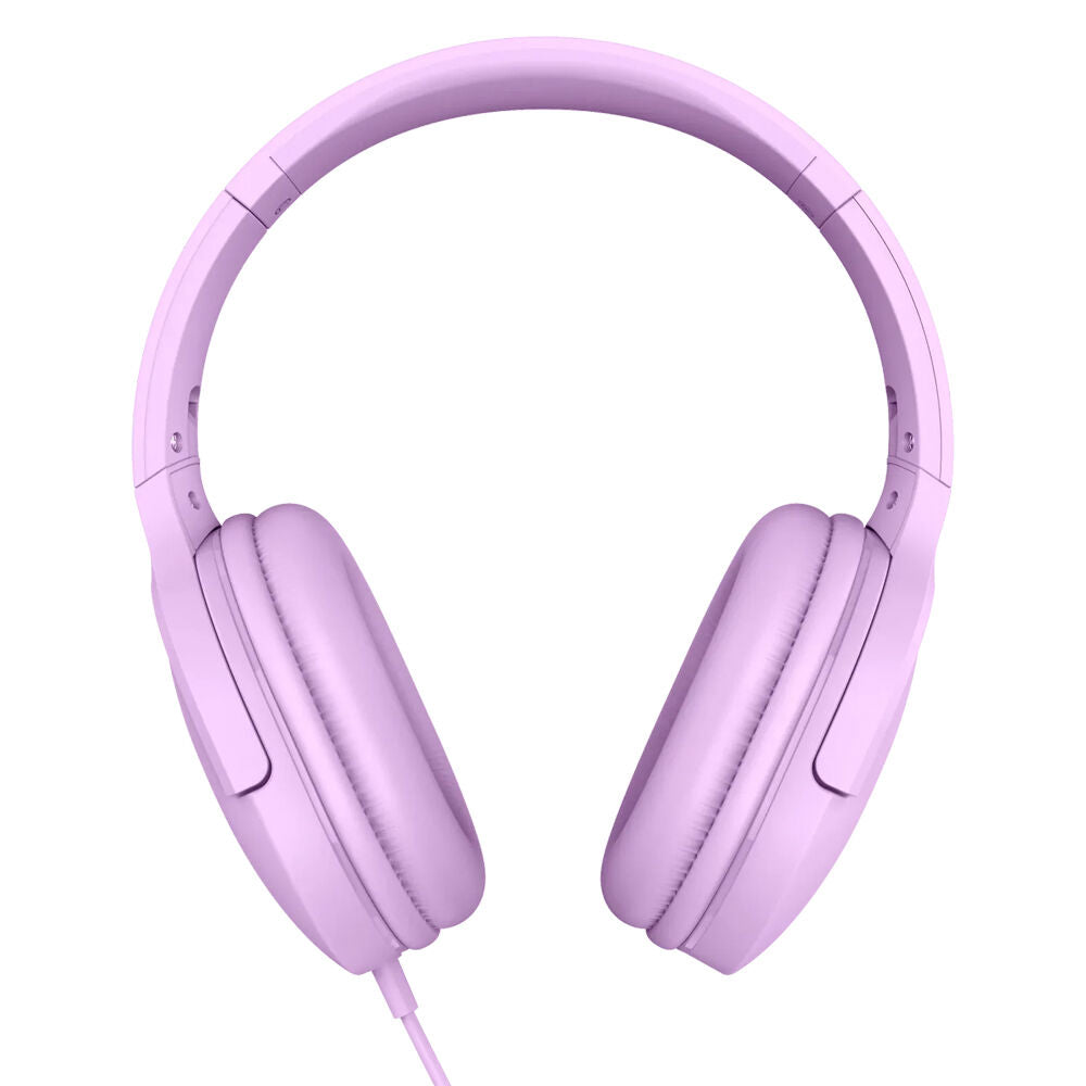 Liquid Ears All Day 3.5mm Wired Over-Ear Foldable Headphone w/ Mic Lavender — image 2