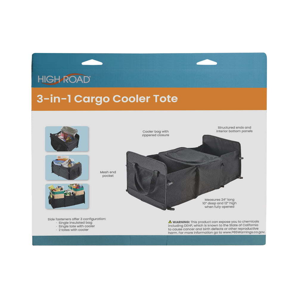 High Road Cargo Cooler Tote Organiser Storage Compartment Insulated w/ Handle — image 2