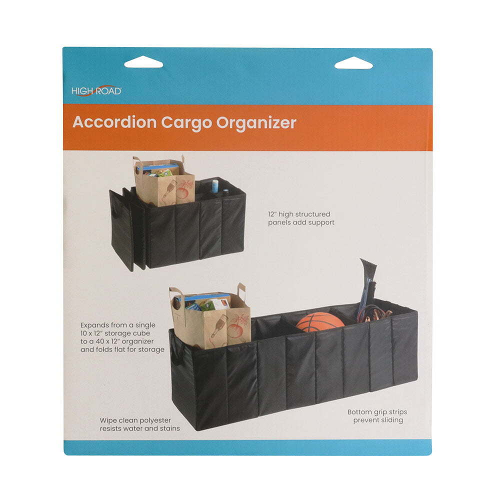 High Road 30cm Accordion Cargo Organiser Grocery Storage Expandable Compartment — image 2