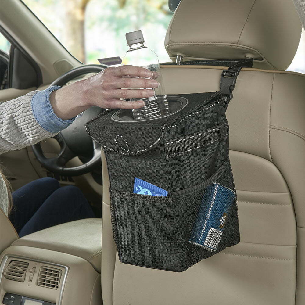 High Road StashAway Car Console & Headrest Trash Bin Garbage Storage Container — image 8