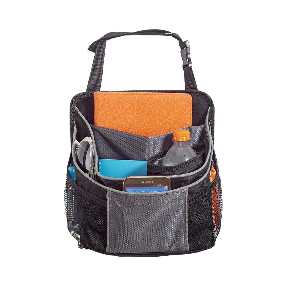 High Road Driver Stash Car Organiser Pocket Hanging Secure Storage Bag Black — image 6
