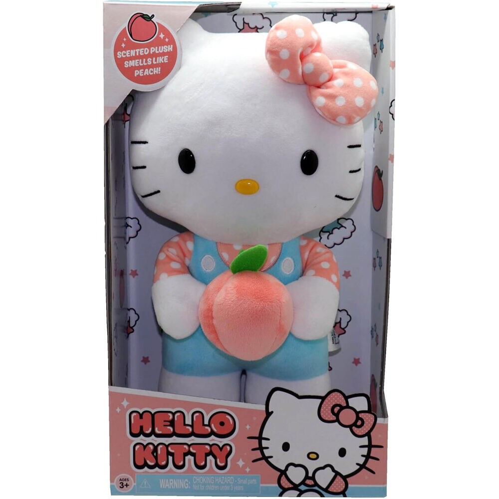 Hello Kitty Scented Plush Stuffed Animal Toy Kitty Peach Kids/Children 3y+