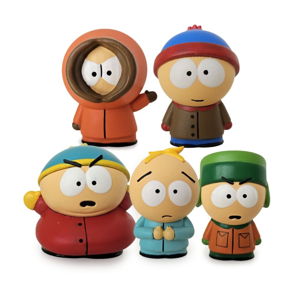 South Park 2.5 Inches Poki Vinyl Figurines Collection School Bus Box Set — image 3