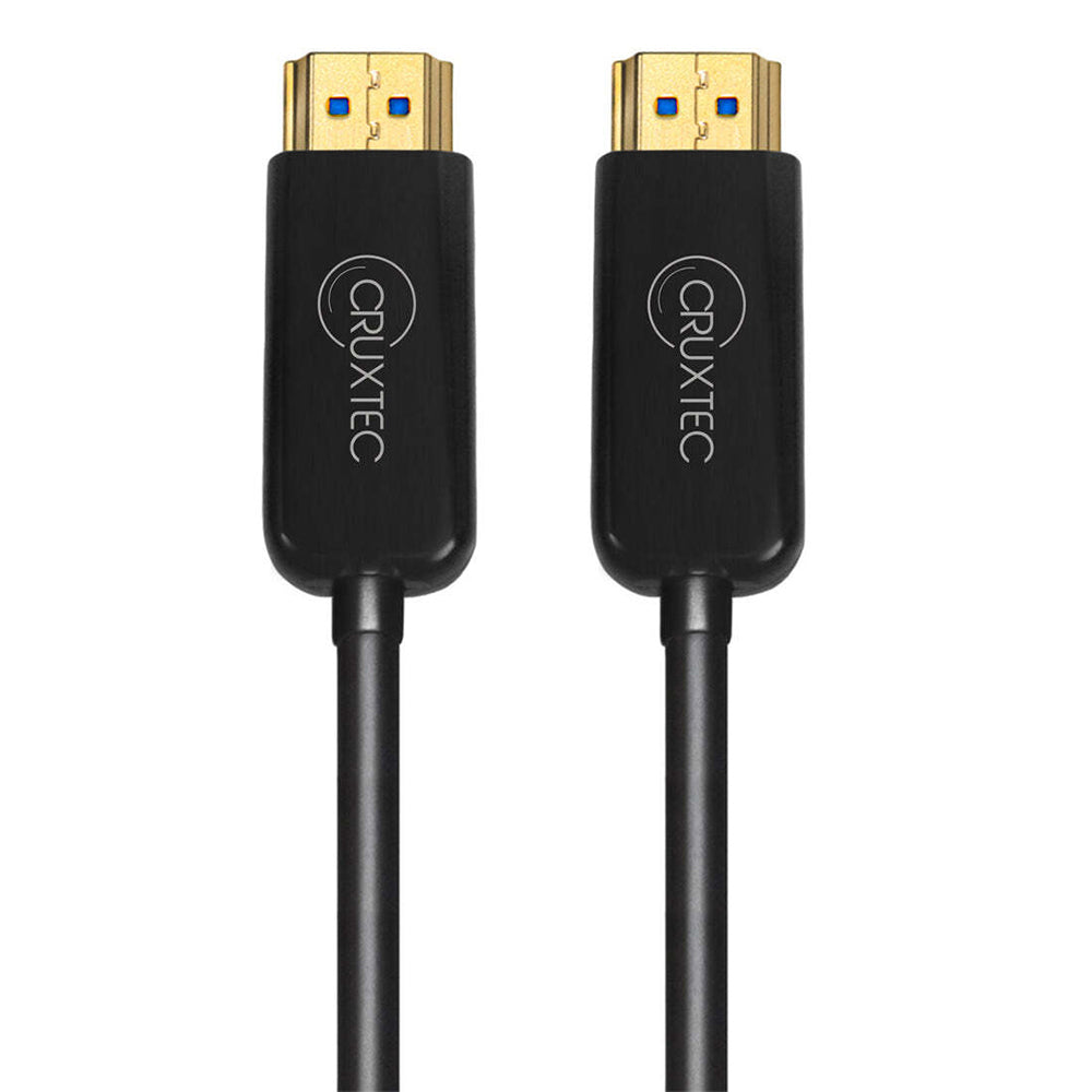Cruxtec HDMI 2.0 4K/60Hz Ultra-HD 18Gbps Male to Male Optical Fibre Cable — image 2
