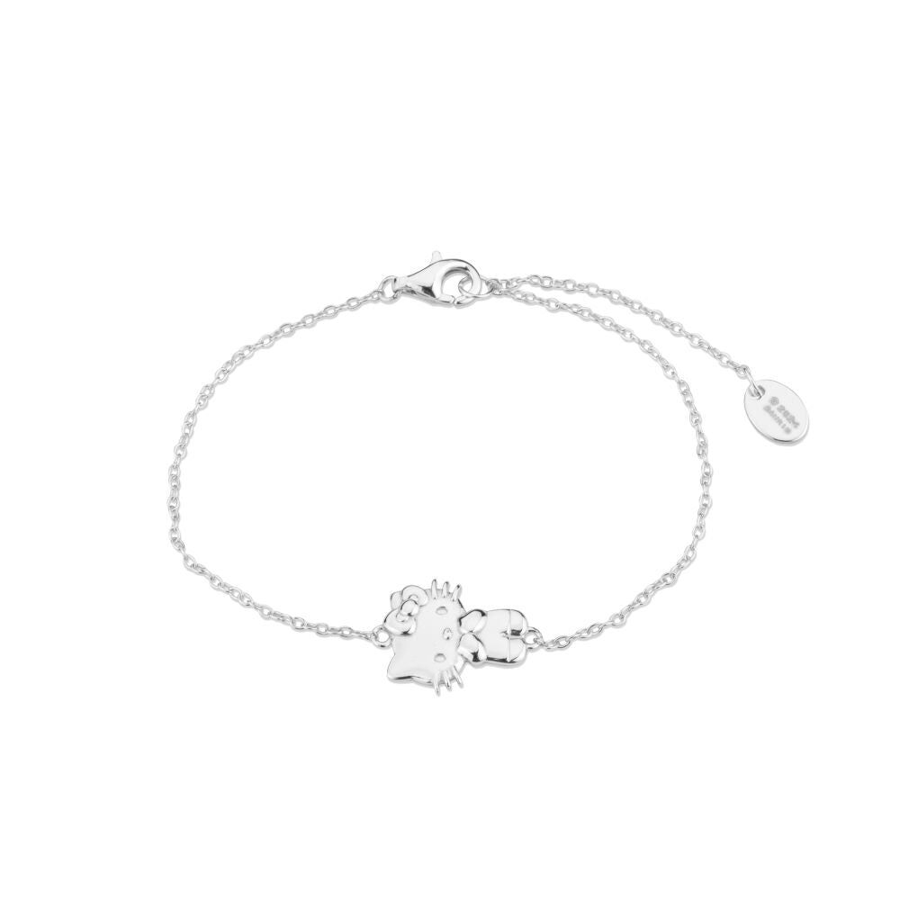 Couture Kingdom Sanrio Precious Metal Hello Kitty Womens Bracelet 17cm Silver