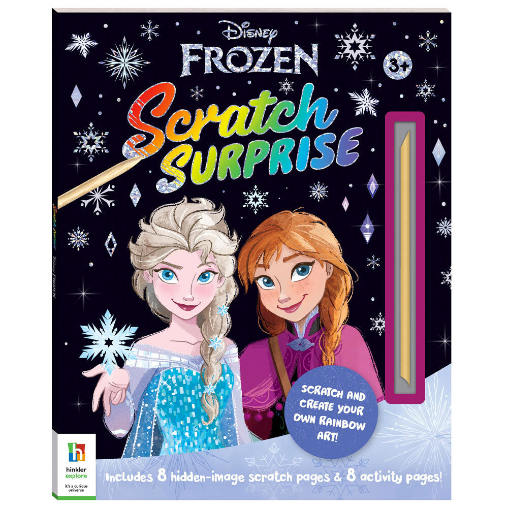 Kaleidoscope Scratch Surprise Frozen Art Activity Childrens/Kids Book 3+