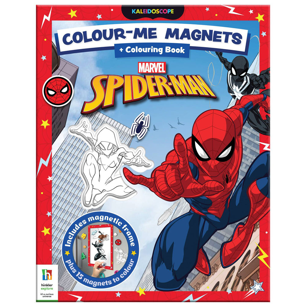 Kaleidoscope Colour-Me-Magnets SpiderMan Kids/Child Creative Craft Book 3y+ (4 Pack) — image 2