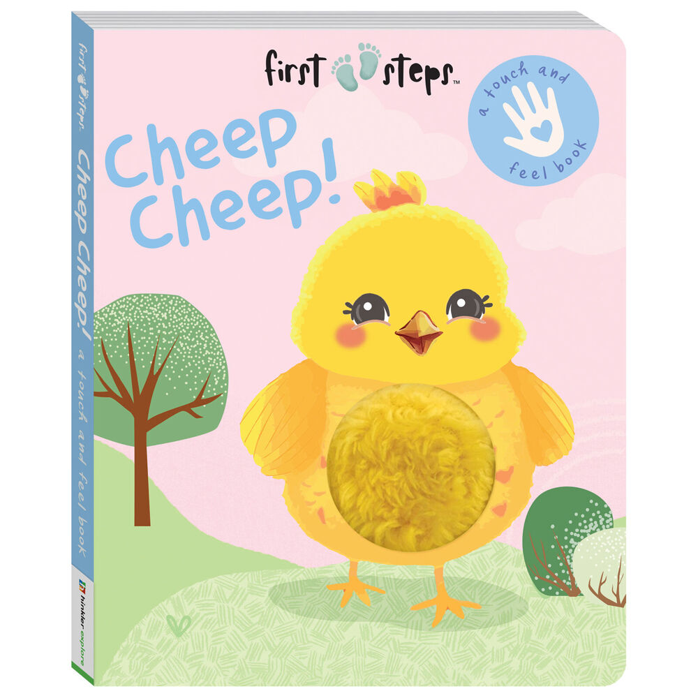 Building Blocks First Steps Cheep Cheep! Touch & Feel Board Book Kids 0y+