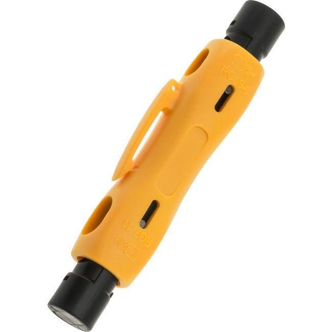 Hanlong 4.8" 121mm Double Ended Stripper/Cutter for RG59/6/11/7 Coaxial Cable YL — image 2