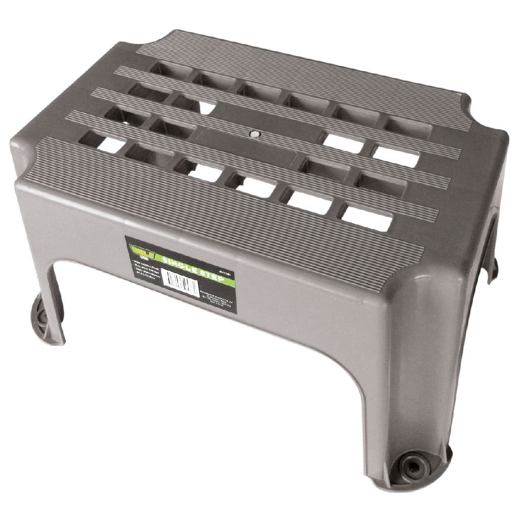 Hulk 4X4 HU2701 Camping/Caravan/Motorhome Portable Entry Step/Stool Grey 49x34cm — image 2