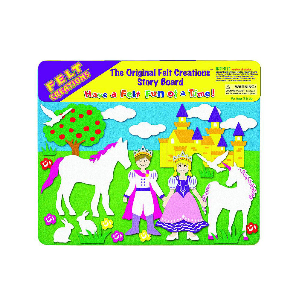 Felt Creations Princess Castle Kids/Children Fabric Art Kit Activity Craft 3y+