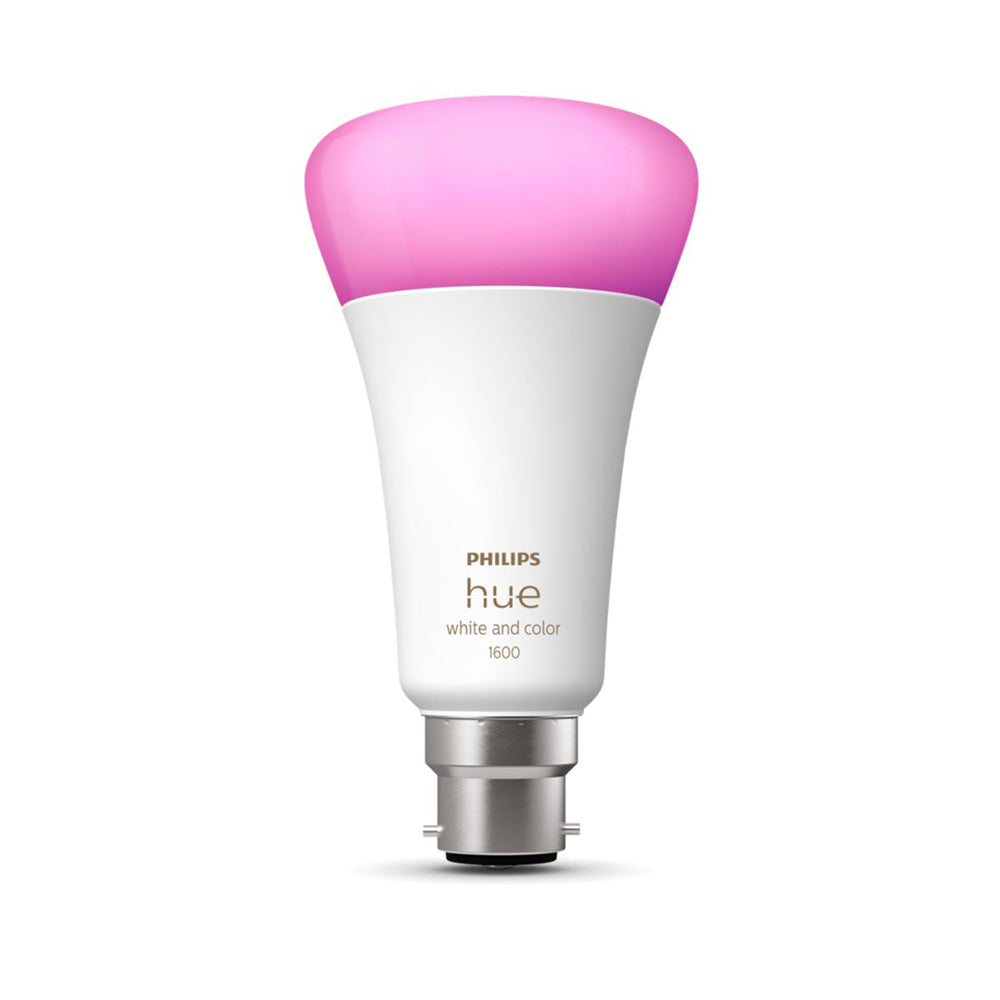 Philips Hue White/Colour Ambiance Light Bulb/Globe 15W A67 B22 w /Bluetooth — image 2